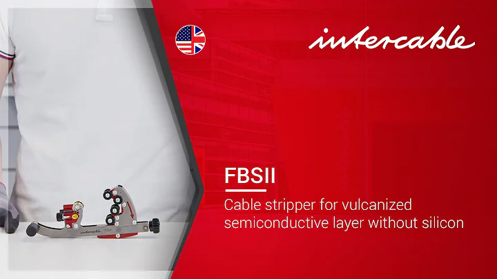 Application: FBS II Cable stripper for vulcanized semiconductive layer - INTERCABLE