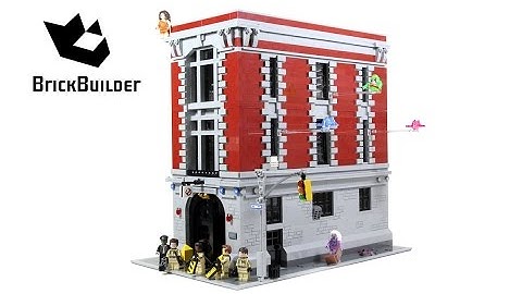 Lego Ghostbusters 75827 Firehouse Headquarters - Lego Speed Build