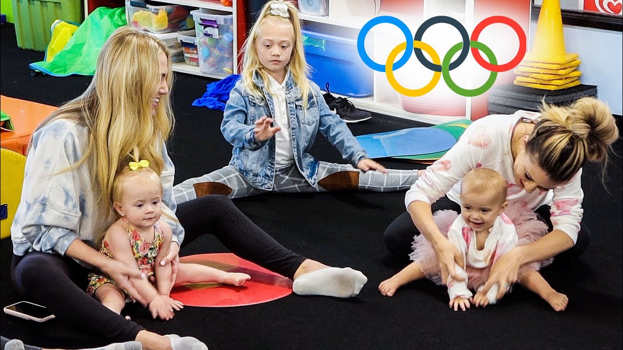 OLYMPIC BABY GYMNASTICS CLASS!