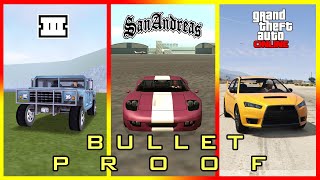 How to get a 'BULLETPROOF CAR' in GTA games! (20012021)