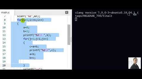 C Programming in Marathi,Fibonacci by Dr. Pranav Patil