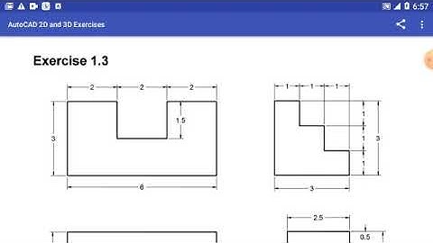 TUTORIAL MENGGABAR 2 DIMENSI DENGAN APK GNACAD Part 1