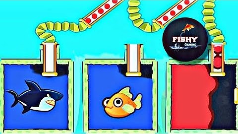 Save The Fish Gameplay Walkthrough  |Pull The Pin | Save The Fish Game All Levels  Solutions |