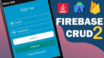 Create New Project and Integrate with Firebase -  Diary App part 2
