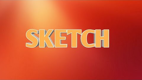 Sketch full intro song (with lyrics)