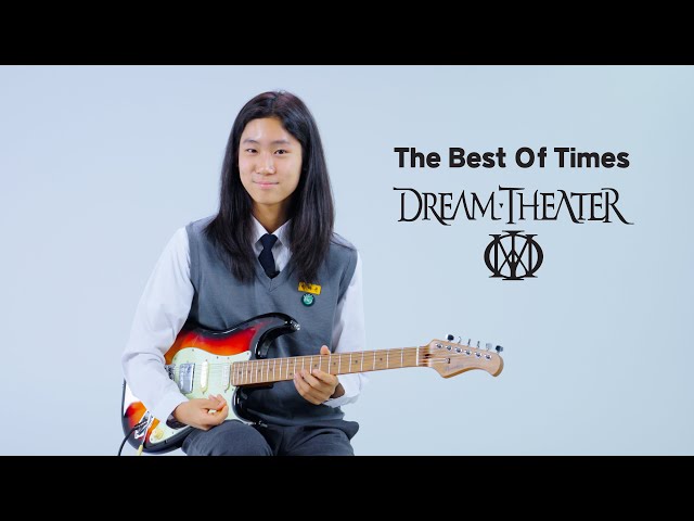 Dream Theater - Best of Times Guitar Solo Cover (ft. 이다온 14-year-old-boy) | 바커스 BST-2 RSM 일렉기타 class=