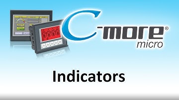 C-more Micro HMI Indicators from AutomationDirect