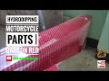 😎 HYDRO DIPPING MOTORCYCLE PARTS | RED CARBON | CARBON FILM | SAMURAI SPRAY PAINT | RSM 😎