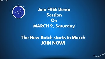 JAVA Bootcamp starts on March 9, 2024. Join a FREE Demo session now #java #javaprogramming