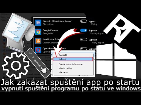 Video: Jak Povolit Nebo Zakázat Položky Po Spuštění V Systému Windows 10