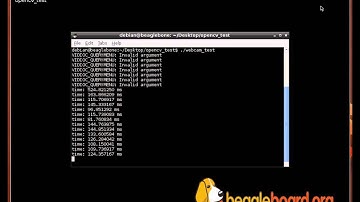 Test OpenCV on BBB (2)