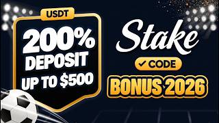Stake Promo Code "BONUS2026" — $500 Match Bonus + Rakeback & VIP Access screenshot 5