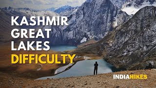 How Difficult Is Kashmir Great Lakes Trek | Trek With Swathi