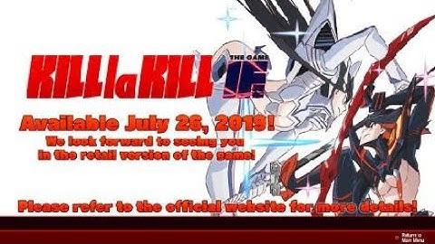 KILL la KILL - IF - DEMO (Dub)