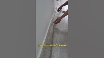 Hướng dẫn thi công nẹp kết thúc sàn nhựa giả gỗ | Thi công sàn nhựa dán keo giả gỗ | Haroma