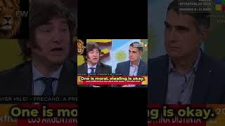 Milei's Moral Argument For Dollarization