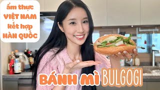 [JINJU VLOG]  Làm bánh mì Việt Nam theo phong cách Hàn Quốc | Bánh mì Bulgogi
