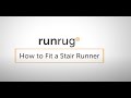 Runrug how to fit your stair carpet runner