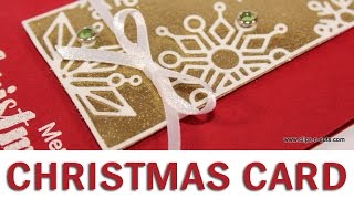 Christmas card | STAMPtember 2015