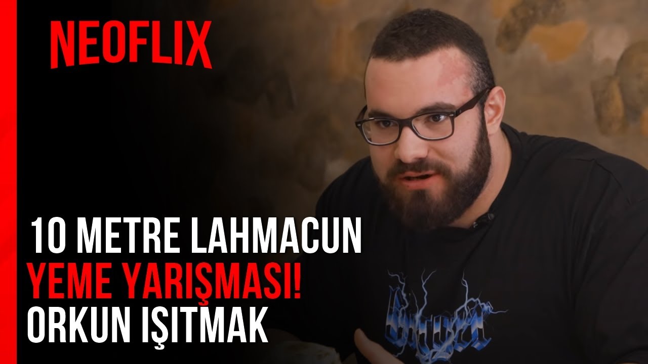 Neo Toprak -''10 METRE LAHMACUN YEME YARIŞMASI!'' İZLİYOR (Orkun Işıtmak)