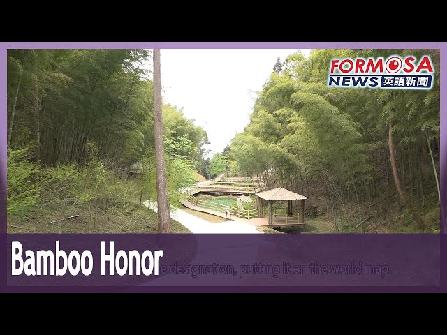 Yunlin’s Caoling recognized as World Bamboo Landmark｜Taiwan News