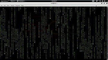 How To Get Matrix Effect Terminal On Kali Linux 2016 1 ✔