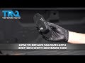 How to Replace Tailgate Latch 2007-2013 Chevy Silverado 1500