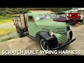 Scratch built electrical system and 12 volt conversion for this awesome 1942 dodge truck