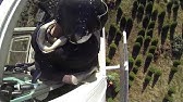 Oregon Christmas Tree Harvest With Helicopter. Amazing Pilot! - YouTube