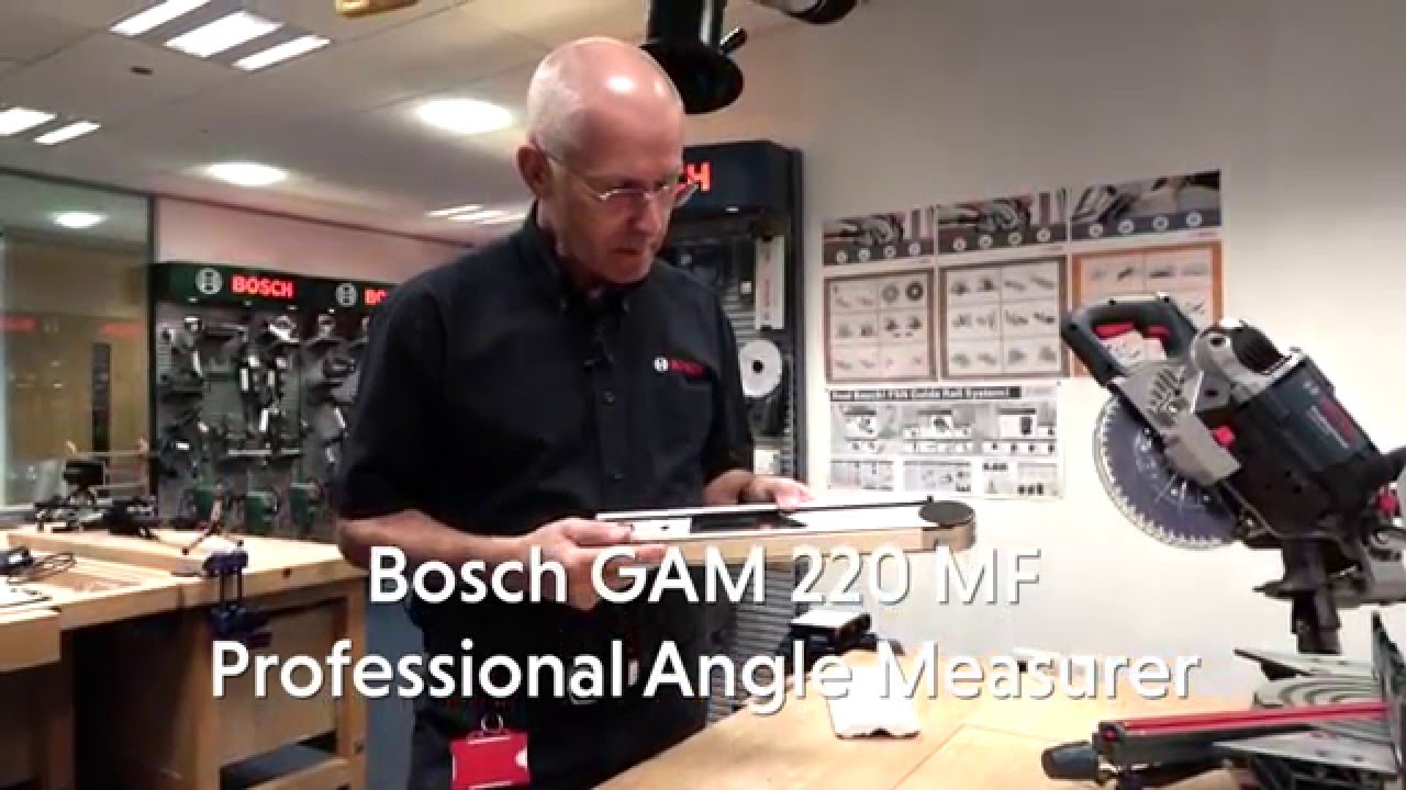 Bosch Gam 2 Mf Professional Digital Angle Measure From Toolstop Youtube