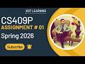 CS409P Assignment 1 Solution Spring 2026 | CS409P Assignment 1 Solution 2026 | KST Learning