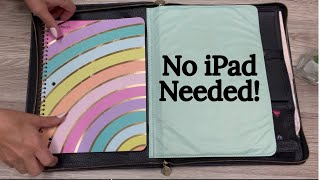 Five Ways to Use The Get To Work Portfolio for Journaling (No iPad Needed!)