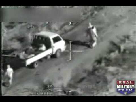 GRAPHIC FIREFIGHT - Apache Helicopter Spots Insurgents in Iraq