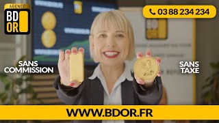Achat & Vente d'or - Lingots et Pièces - SANS TAXE, SANS COMMISSION - Agence BDOR