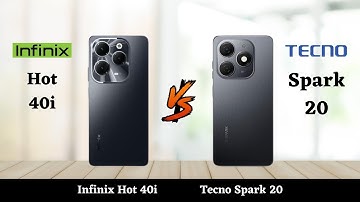 Infinix Hot 40i Vs Tecno Spark 20 - Full Comparison 2024