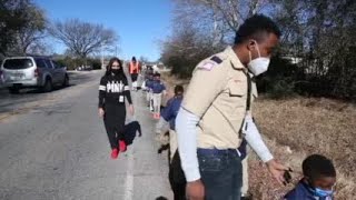 Cub Scout troop 1921 cleans up Tulsa neighborhood