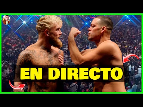 🚨 ¡Jake PAUL DERROTA Y DERRIBA A NATE DIAZ! AMANDA SERRANO DEFIENDE SUS FAJAS