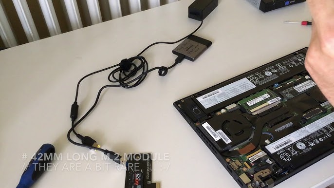 udarbejde Mose riffel Lenovo T470s Thinkpad SSD/Hard Drive or RAM Replacement Laptop Ultrabook -  YouTube