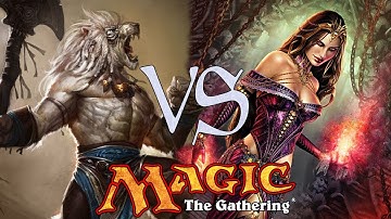 MtG Modern Gameplay - UWR Control VS Jund