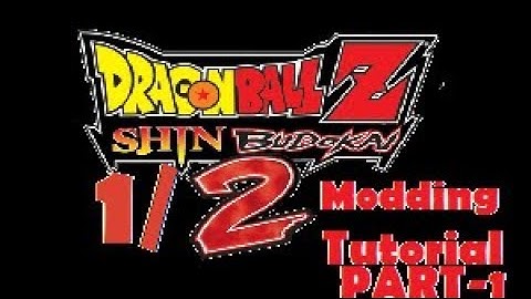 how to mod dragon ball z shin Budokai 1/2 Textures [Modding series part 1]