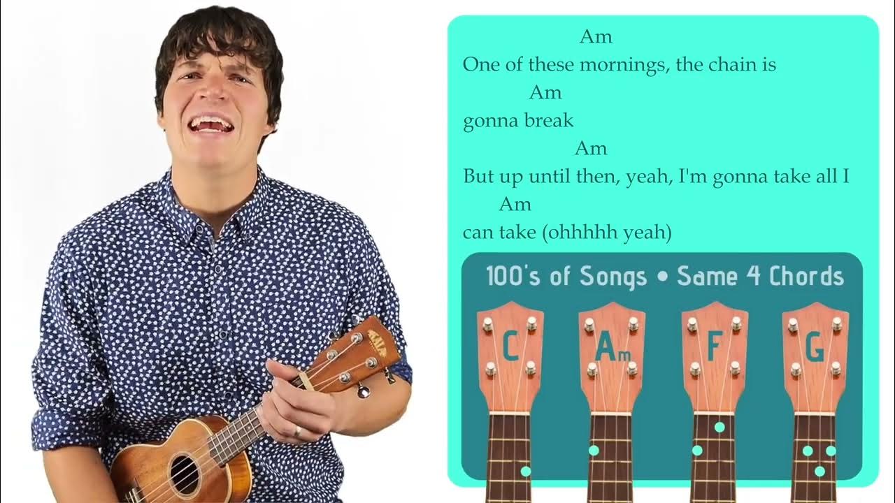 Chain of Fools Aretha Franklin Easy Ukulele Tutorial & Cover (159