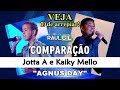 COMPARAÇÃO | JOTTA A & KAIKY MELLO - "Agnus Day" | Programa Raul Gil ᴴᴰ