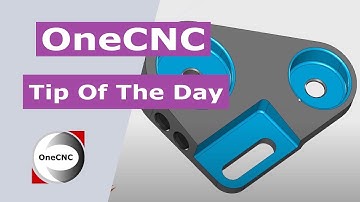 OneCNC Flat Area Machine - Tip 101