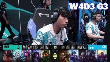 IMT vs C9 | Week 4 Day 3 S13 LCS Summer 2023 | Immortals vs Cloud 9 W4D3 Full Game