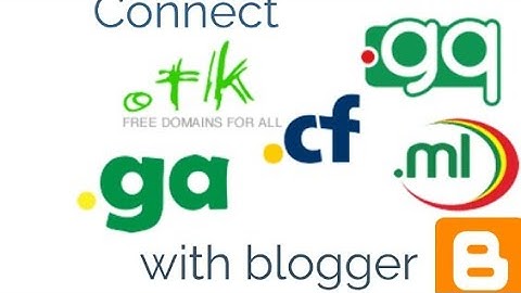 How to add in blogger a custom Domain .TK