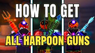 How to Get All Harpoon Guns in Fisch (Roblox)