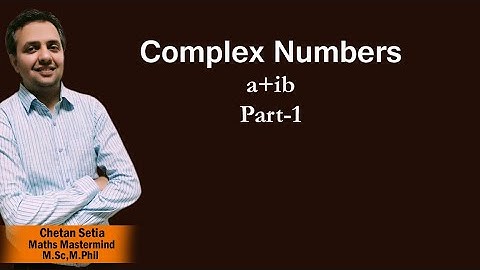 Complex Numbers (Lecture 1) for 11th & 12th Students, a strong foundation for IIT-JEE. Score 100/100