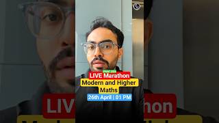 Modern Maths Marathon LIVE IPMAT 2026 | Tomorrow 1 PM | CAT Quant Full Revision #marathon #ipmat2026