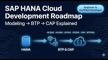 SAP HANA Cloud Development & Modeling | Beginner to Certified Developer Learning Roadmap