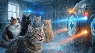“6 Cats Survive Ice Storm &amp; Build a Submarine to Escape the Arctic!” 